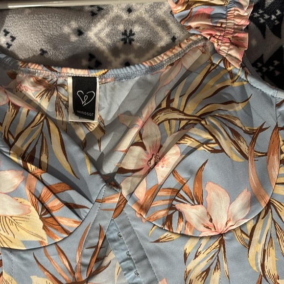 Floral corset top - Picture 2 of 2